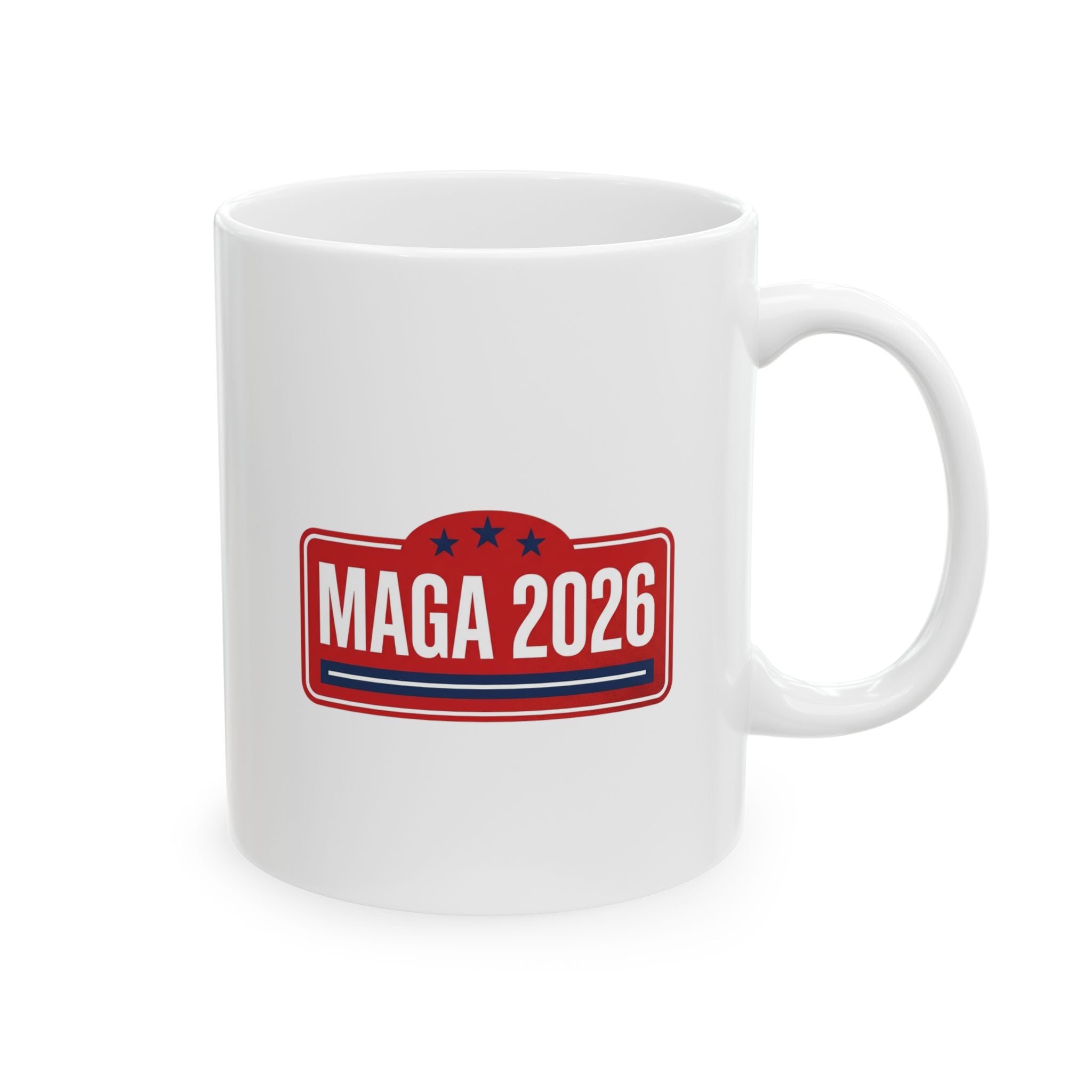 Ceramic Mug - Patriotic MAGA 2026 Campaign Coffee Cup