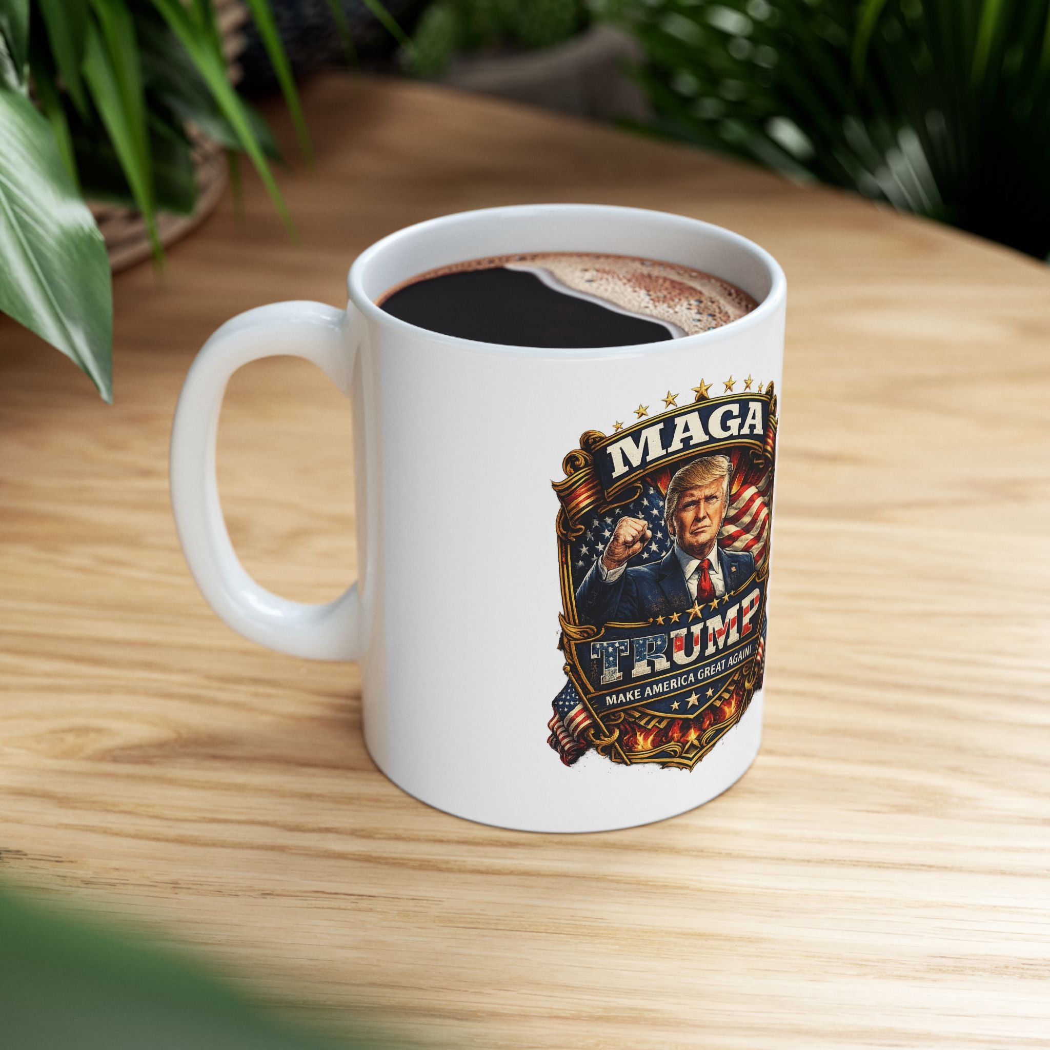 Ceramic Mug - Patriotic MAGA 2026 Campaign Coffee Cup