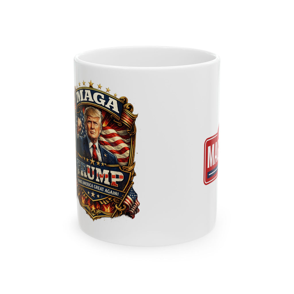 Ceramic Mug - Patriotic MAGA 2026 Campaign Coffee Cup
