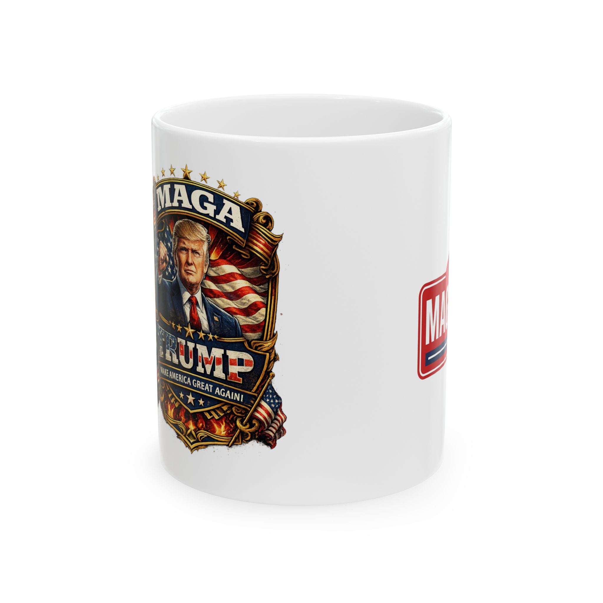 Ceramic Mug - Patriotic MAGA 2026 Campaign Coffee Cup