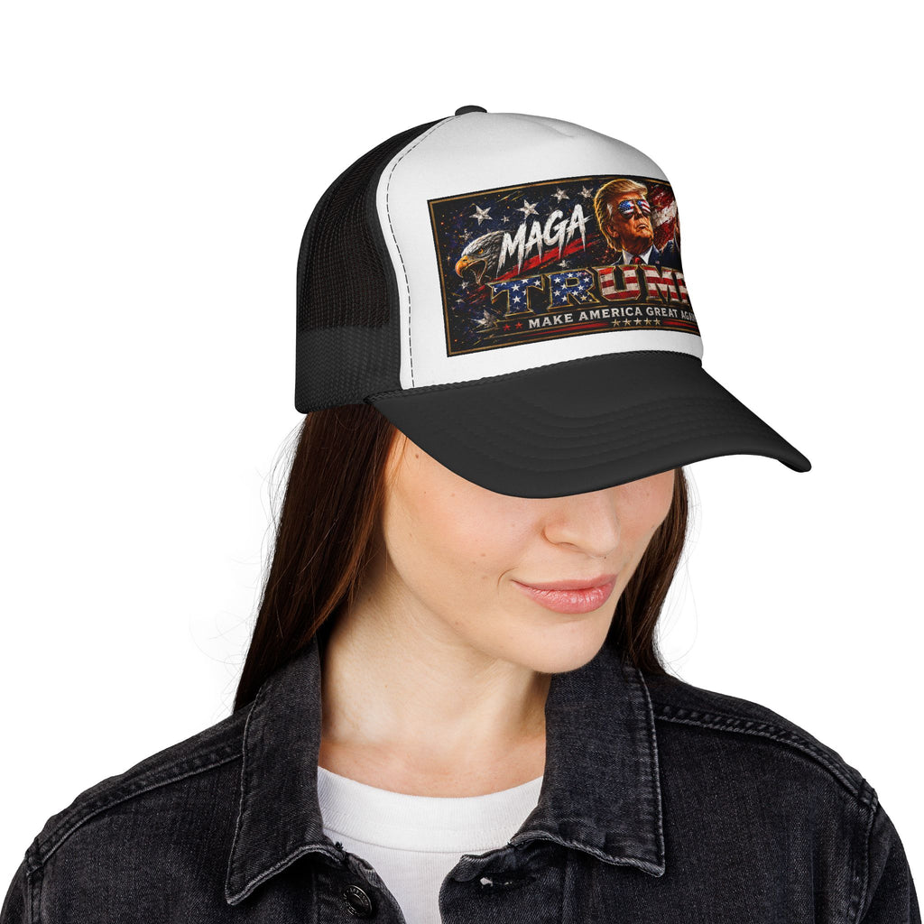 MAGA Trump Trucker Cap – Make America Great Again Mesh Hat